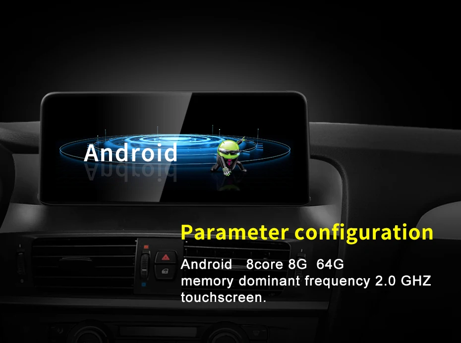 NEW ID8 Qualcomm Snapdragon665 8core 8G 128G Android12 For BMW 11-17 Year X3 F25