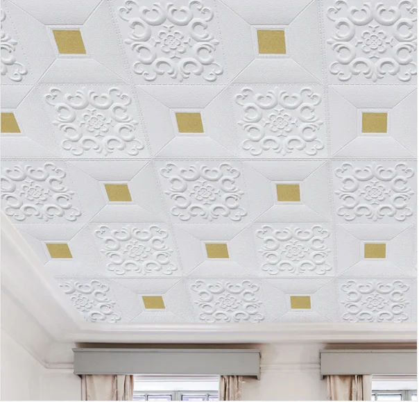 

Home decoration Self-Adhesive PE Foam Pattern Wall Waterproof Panels Wallpaper sticker Colorful