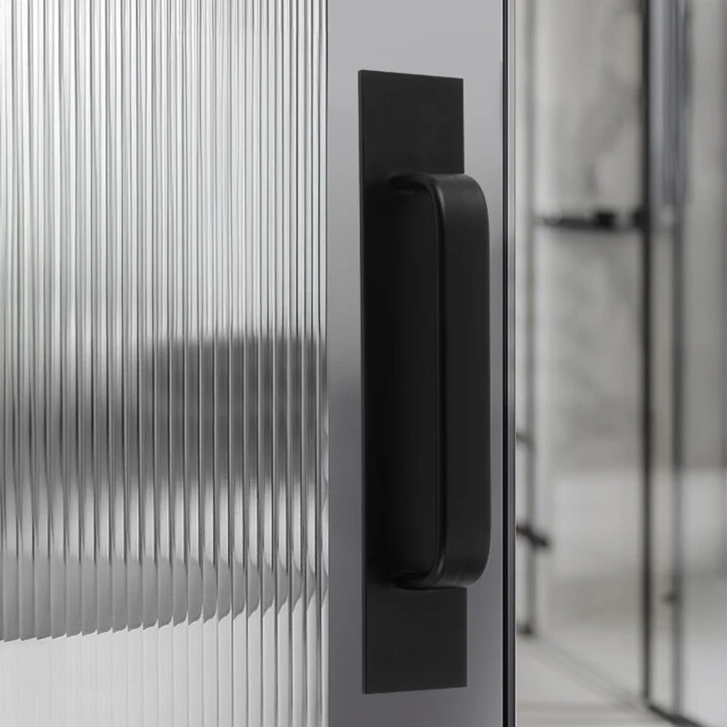 Suction Cup Glass Door Handle - No Drill Universal Pull Handle for Sliding Doors, Cabinets & Windows, Easy Install Drawer Handle