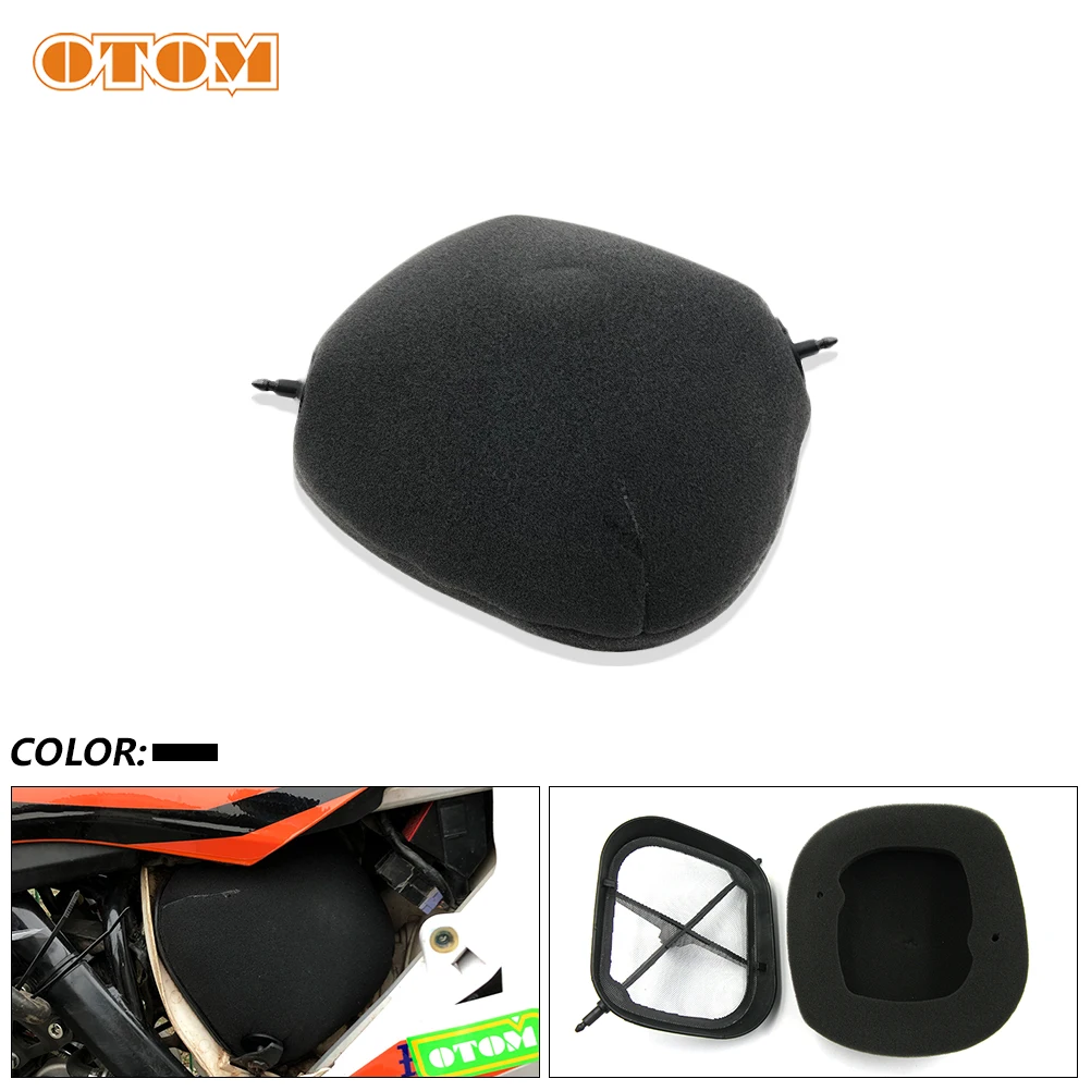 

OTOM Motorcycle Air Filter Sponge Cleaner Element With Bracket For KTM SX XC EXC-F SXF HUSQVARNA FC FE TC TE TX 125 250 350 450