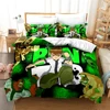 3D Cartoon Ben10 Duvet Cover with Pillow Cover Bedding Set  Single Double Twin Full Queen King Size Bed Set for Bedroom Decor 6
