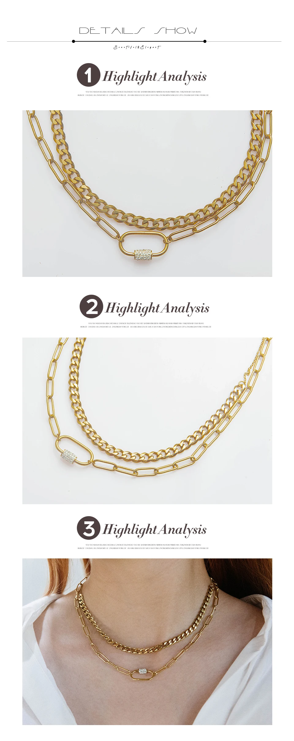 Vintage para mujer, gargantilla de cuello con capas de dorado, colgante de unicornio, Things, productos de moda coreana| | - AliExpress