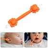 2 in 1 Designed Baby Nose Ear Cleaning Stick, Soft Tip Safety Cleansing Tool for Infants Easy to Clean Booger Remover 1
