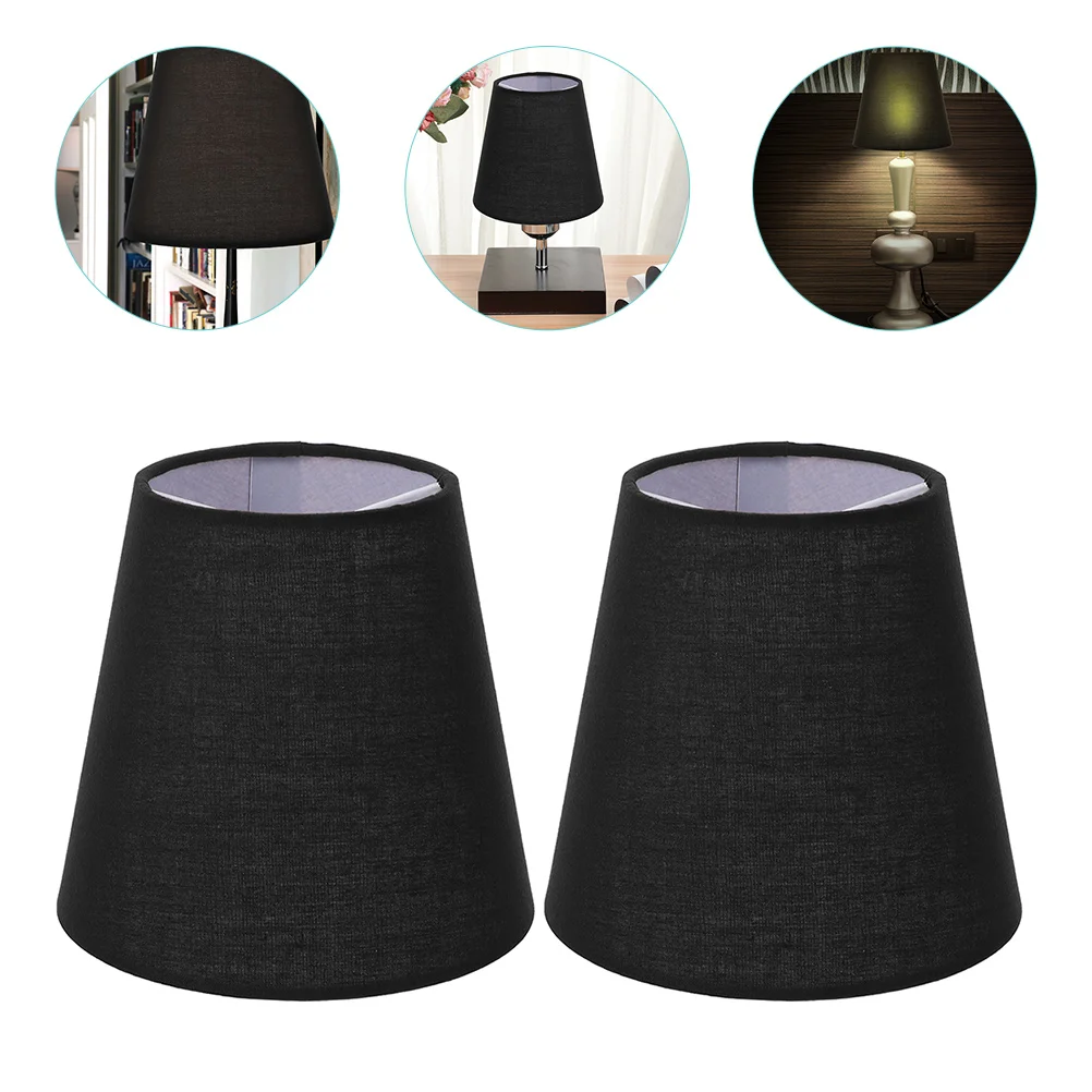 

2Pcs Fabric Drum Lampshade Lamp Shade for Table Lamp Pendant Lamp Floor Lamp