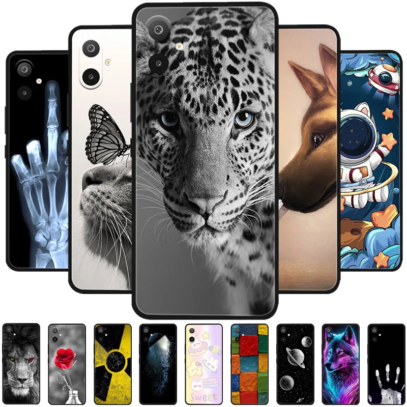 Fashionable Shockproof Silicone Phone Case - Soft TPU Back Cover