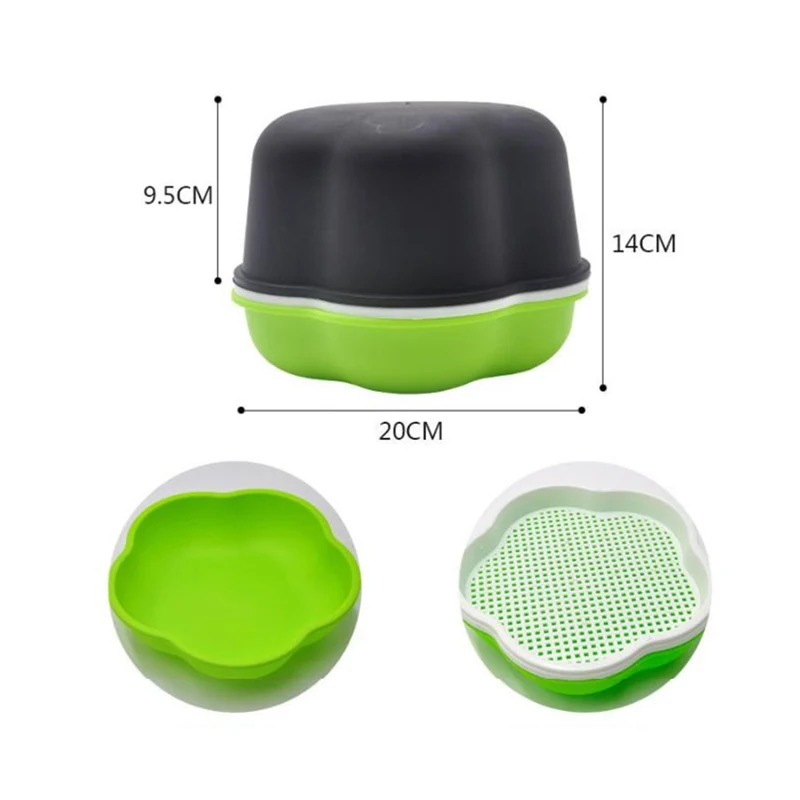 Garden Hydroponic Peanut Sprout Box Bean Pea Wheat Seedling Sprouter Tray Grass 6