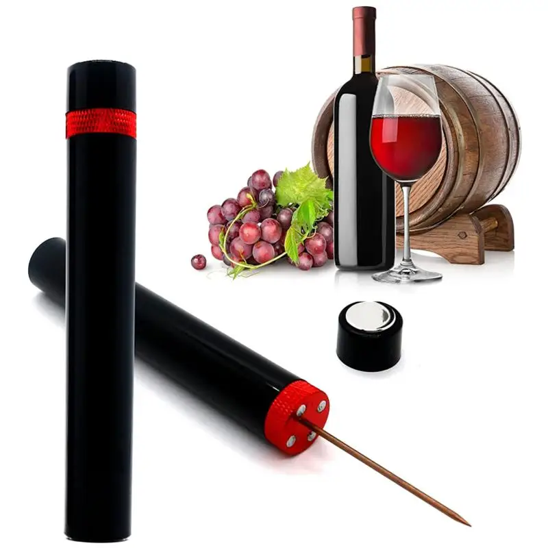 Air Pressure Wine Opener, Stainless Steel Corkscrew