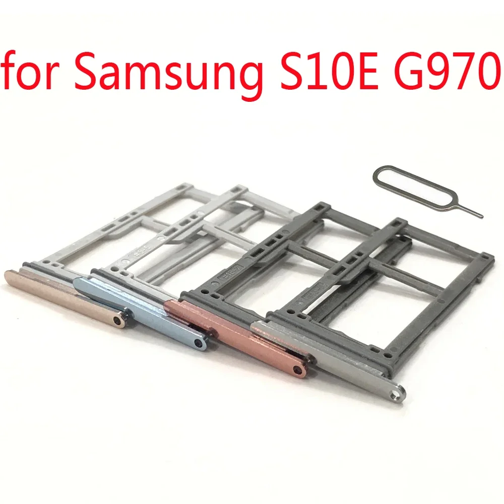 

Адаптер SIM-карты для Samsung S10E G970F G970 Galaxy G970N G970U G970W, корпус телефона, новый слот для держателя карты Micro SD