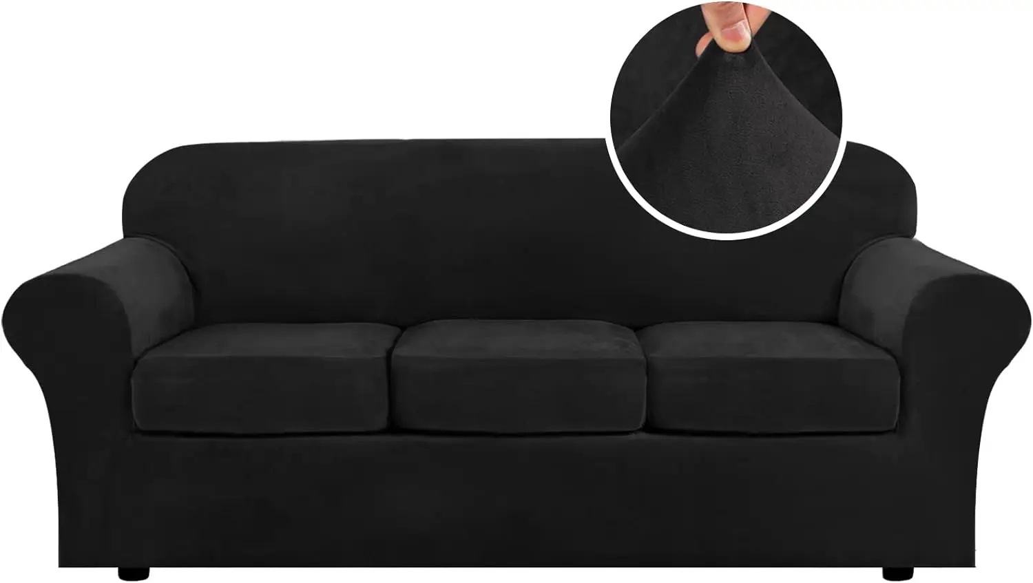 modern-velvet-plush-4-piece-high-stretch-sofa-slipcover-sofa-cover-cushion-couch-width-up-to-90-inch-sofablack