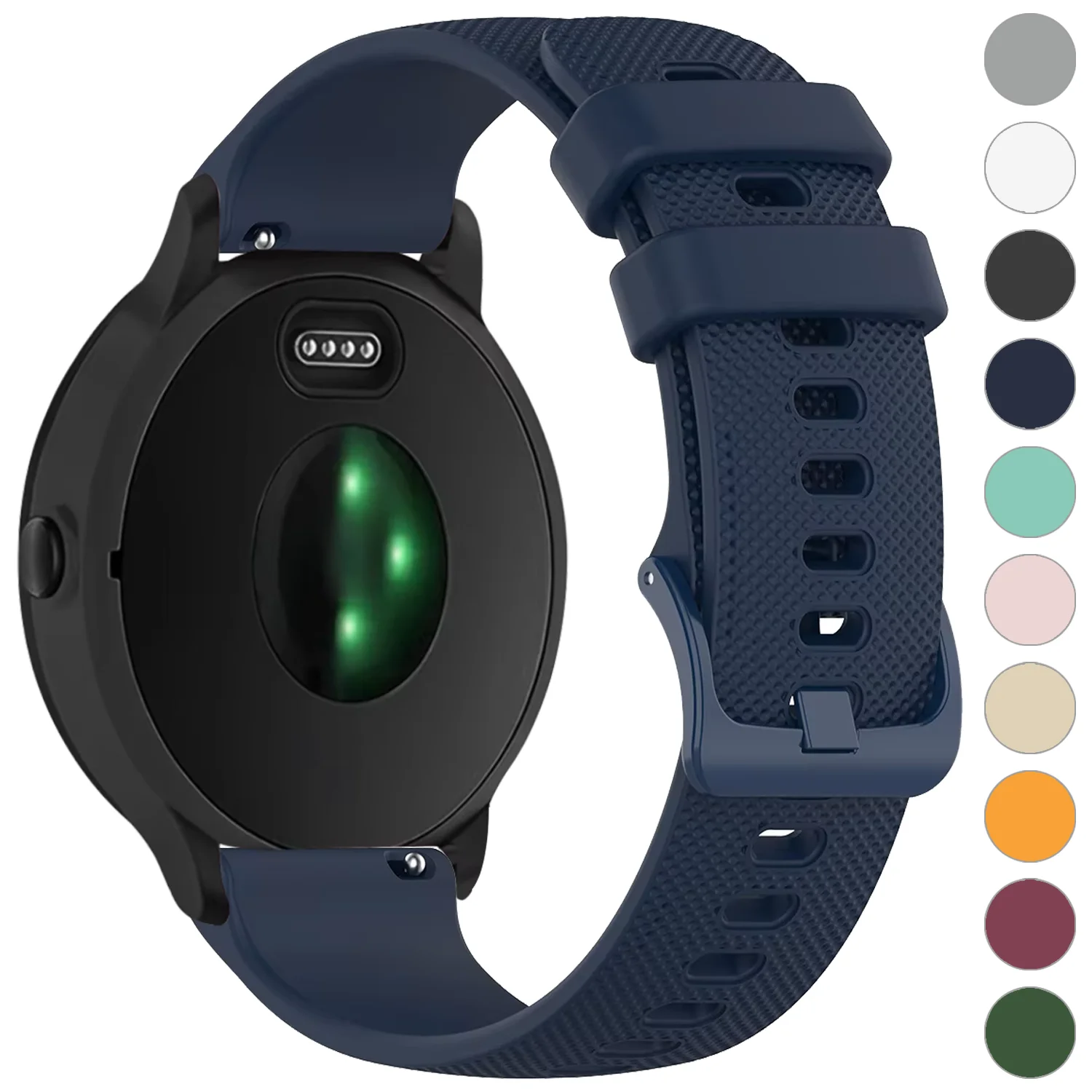 Versatile Silicone Watch Strap - Premium Adjustable Band Bracelet