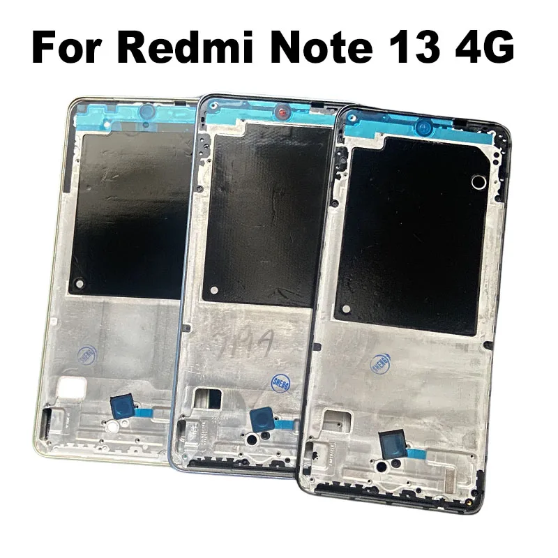 

For Xiaomi Redmi Note 13 4G Middle Frame Front Bezel Cover Chassis Housing Back Plate LCD Holder Replacement