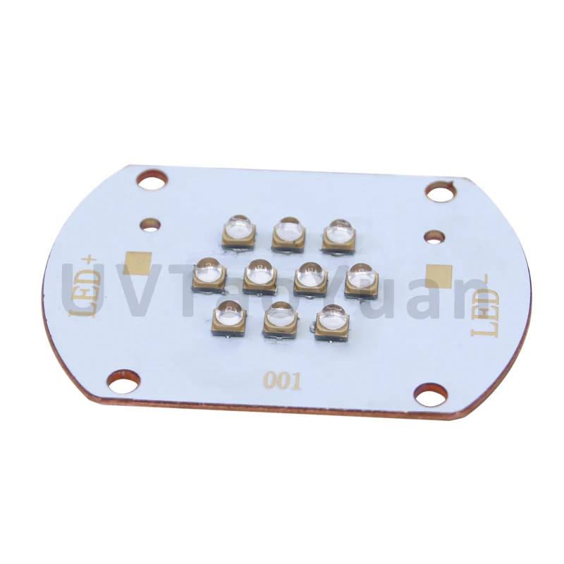 UVTaoYuan 25W UV LED COB 모듈 395nm 잉크 경화 광원, 실험 시험 단계 발표용