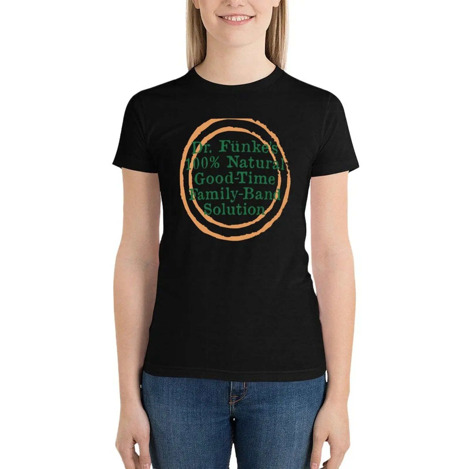 Arrested Development Dr. Funke's Good Time Family Band T-Shirt cute clothes Blouse Summer Women's clothing