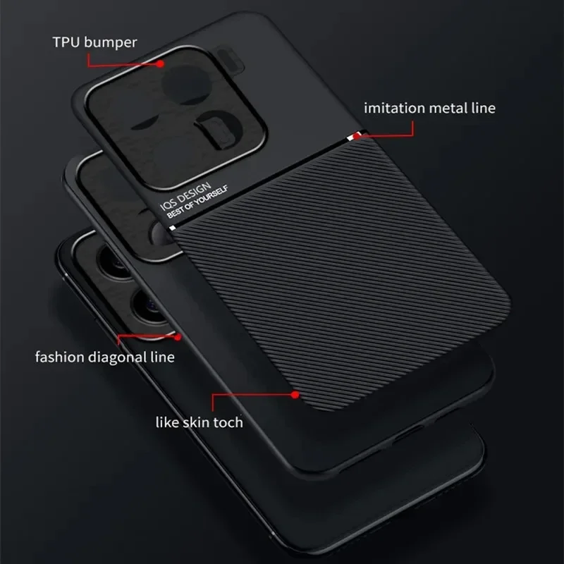 Rugged Non-Slip Protective Case with Magnetic Suction Holder