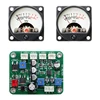 VU Level Audio Meter Stereo Amplifier Board+2Pcs VU Meter 9-12V DC Stereo Amplifier Board Level Indicator Durable Easy Install 1