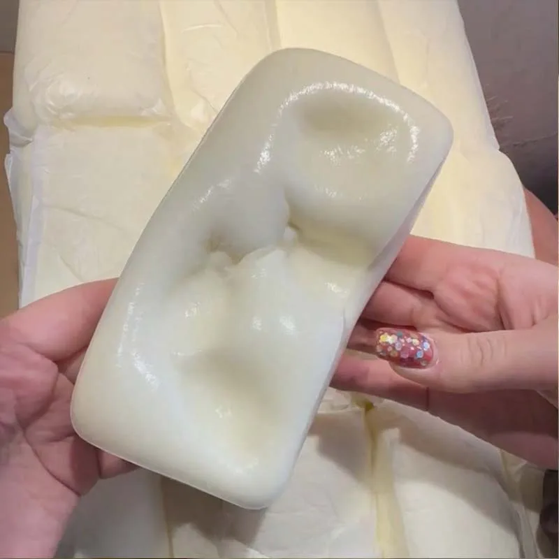 말랑말랑 끈적한 떡 슬로우 라이징 떡 스퀴시 장난감 슬로우 리바운드 케이크 빵 스트레스 해소 핸드 릴렉스 피젯 토이