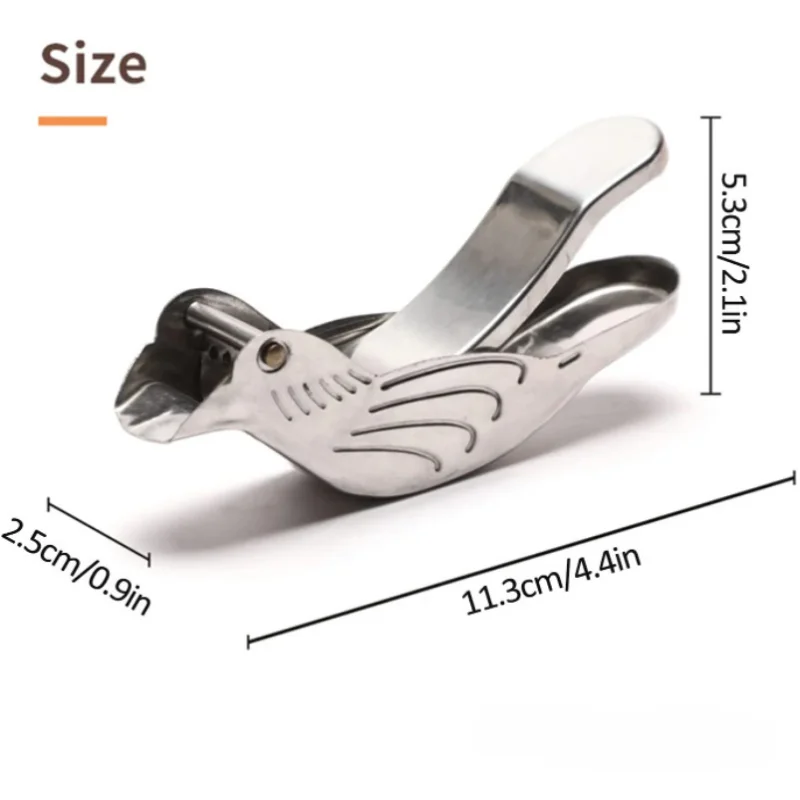Creative Bird Lemon Squeezers Juicer Household Stainless Steel 304 Lemon Tea infuser Kitchen gadget Fruit Vegetable Tools fruit juicer lemon squeezer