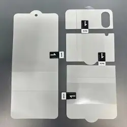 Full Coverage Hydrogel Film Screen Protector - Soft, Clear, Water - proof Protective Film for 3 Set (For Samsung Z Flip 4)