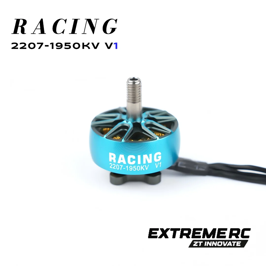 Lot de 4 Moteurs Brushless 2207 1950KV 4-6S pour Drone FPV Course 5 Pouces