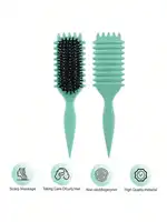 Nouvelle brosse définissante pour boucles - Brosse pour cheveux bouclés pour le coiffage, brosse pour cheveux bouclés humides, pour modeler et définir 6