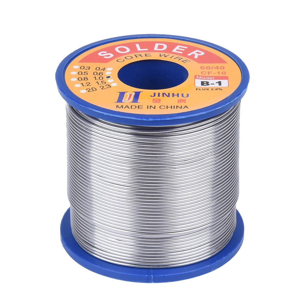 500g 0.5mm 0.8mm 1.0mm 2.0mm 60% Tin Rosin Core Soldering Wire for Electrical repair IC repair soldering wire soldering tin wire