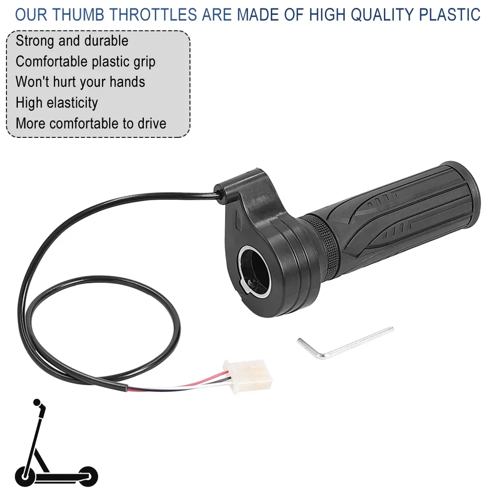 Accelerator Electric Bike Bicycle Twist-Throttle High Medium Low Speed/Forward/Reverse for Electric Scooter Ebike Tricycle Parts