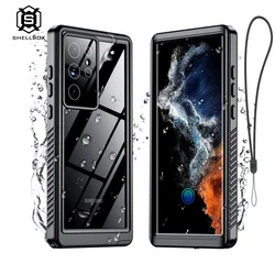 Shellbox Waterproof Phone Case - Sturdy, Durable, and Fully Enclosed Design - Galaxy S20 FE (Black)