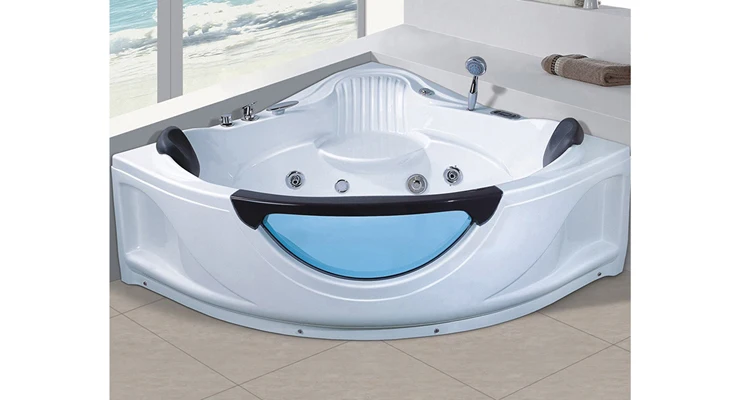 Factory Sell Freestanding Bath Tub Bubble Walk In Soaking 2 Person Whirlpool Massage Bathtub With Spa