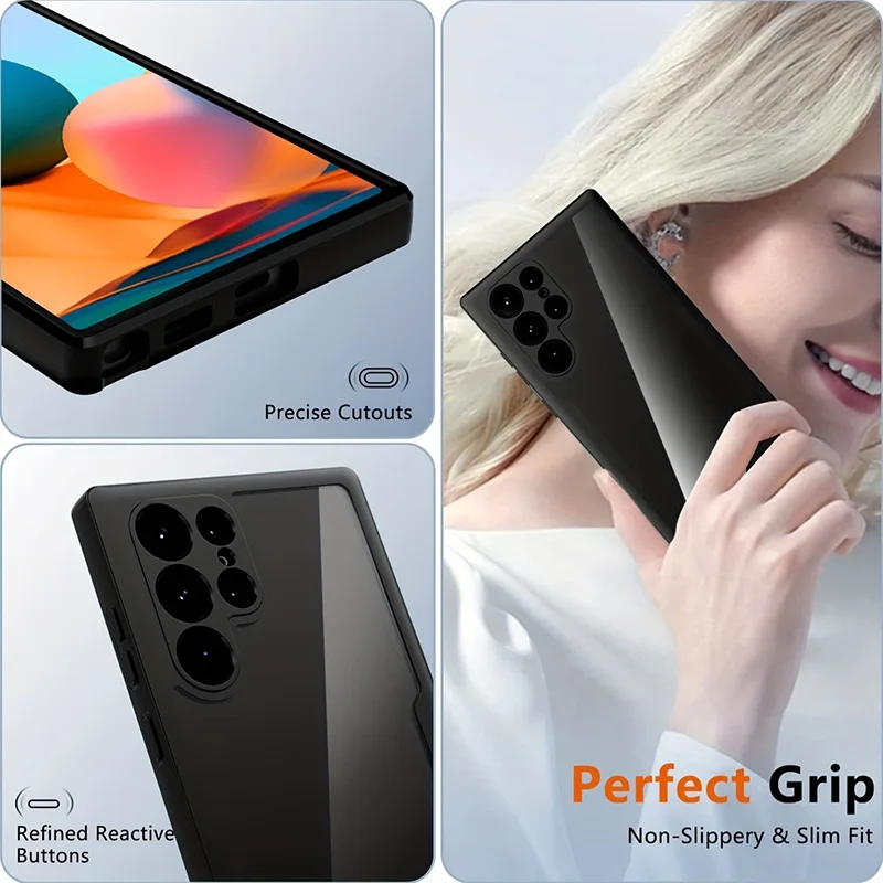 360° Dual Layer Protective Phone Case with Screen Protector