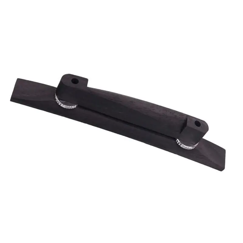 Ebony Wood Jazz Bridge for Archtop Jazz Guitar Parts Accessories Ebony jazz bridge JS-02