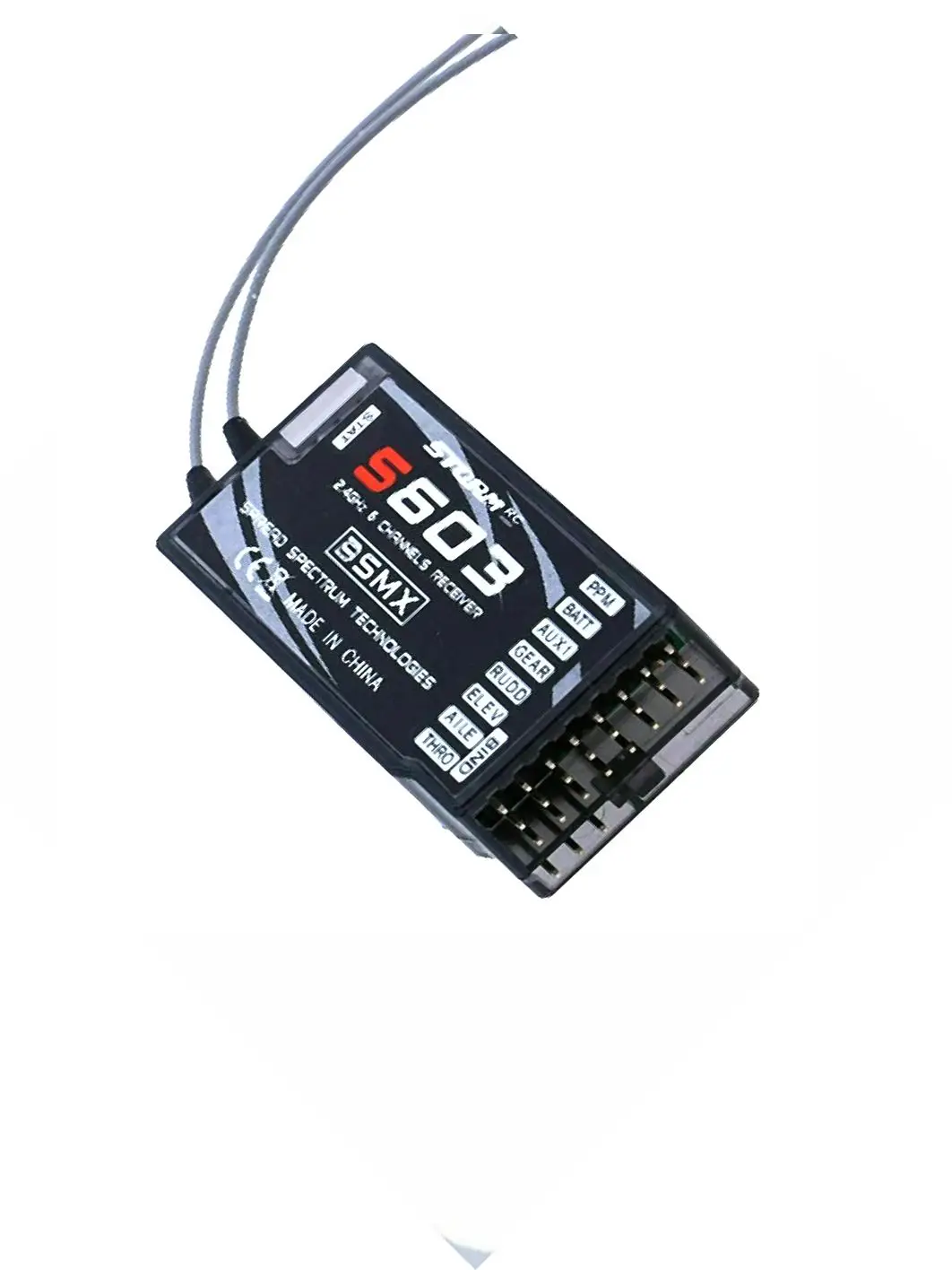 6 channal S603 RC Receiver for Transmitter Spektrum DX6i DX7 DX8 JR DSX7 DSX9 DSMX DSM2 Transmitter rc receiver