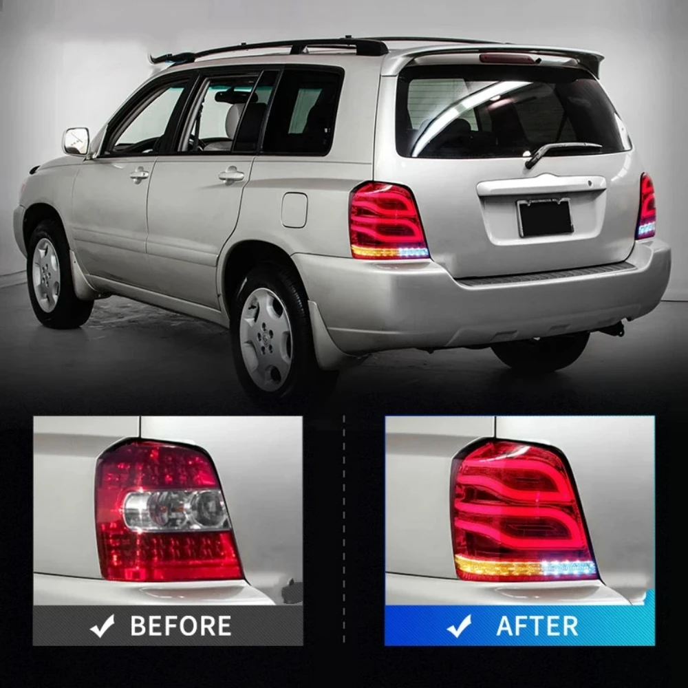 

For Toyota Highlander US Type 2001 2002 2003 2004 2005 2006 2007 Others Car Light Accessories Parts
