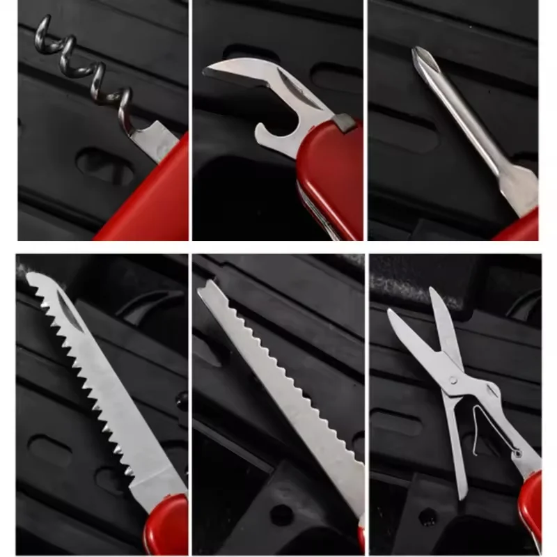 Multifunctional Folding Stainless Steel Knife And Pliers 5/7/9/11 IN1 for Camping Outdoor