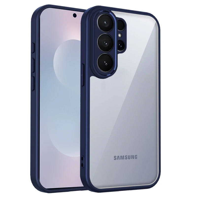 Luxury Transparent Shockproof Matte Protective Phone Case