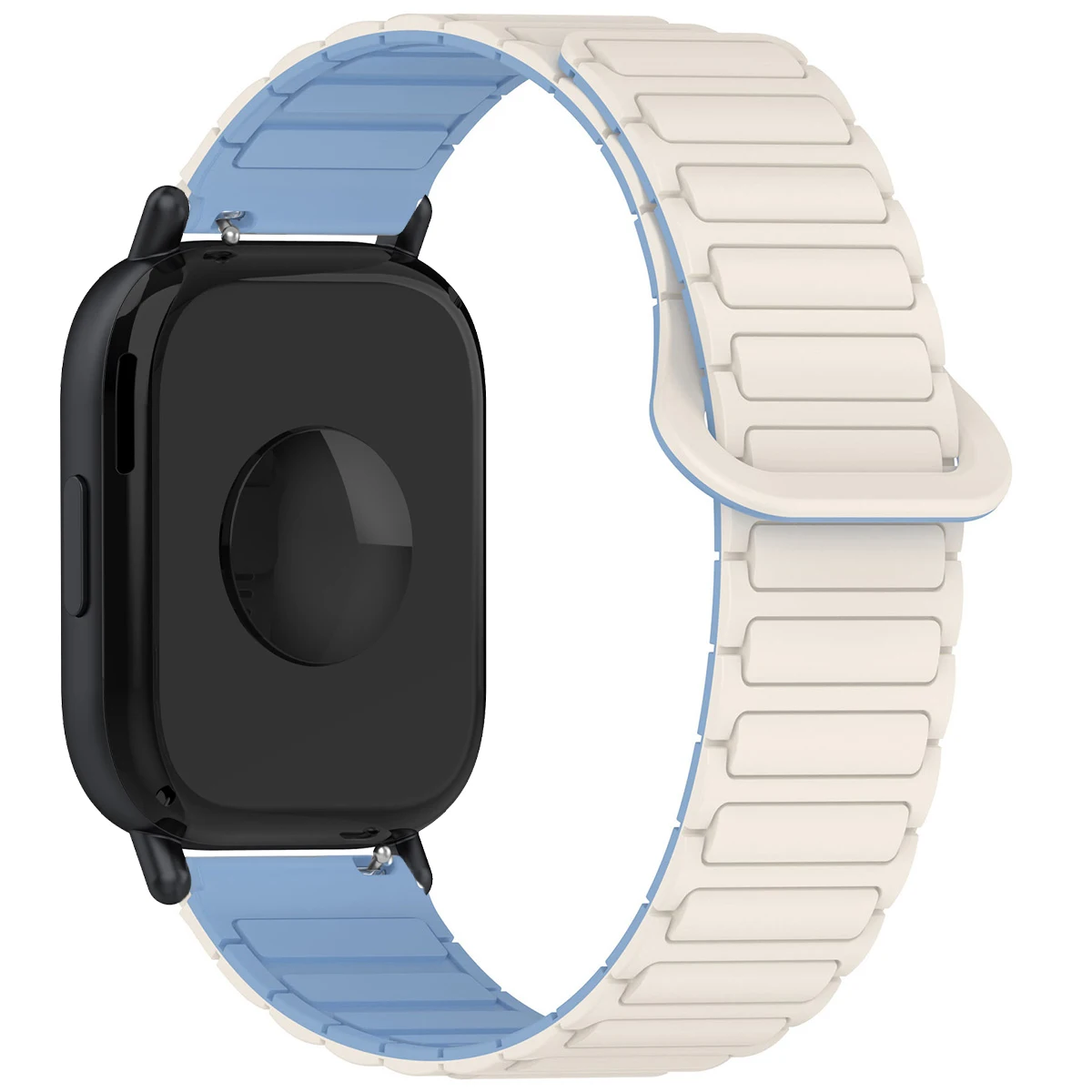 Magnetic Silicone Loop Strap - 22mm Wristband Bracelet