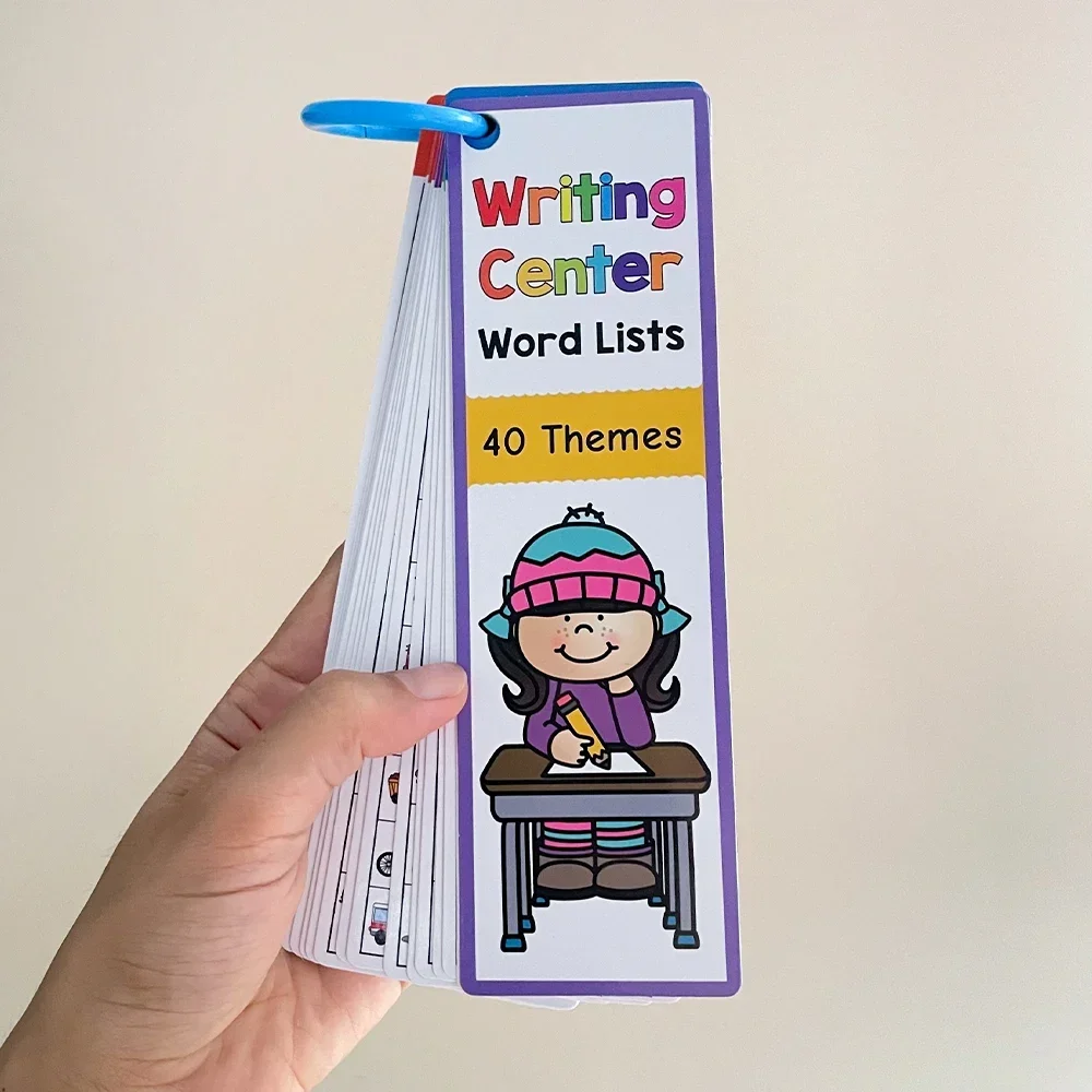 Children 40 Themes Writing Center Word Lists Flashcards for Preschool / Pre-K / Kindergarten 426 Words Extend Student Writing 4