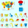 4 In 1 Colorful Kids Sand Water Table With Beach Sand Water Toys, Sensory Table Outdoor Toys Backyard Toys For Kids 5