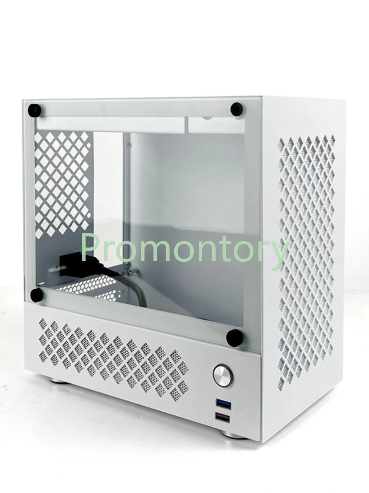 

New S30 compact MATX motherboard SFX power plug in independent video card desktop side transparent mini game small chassis