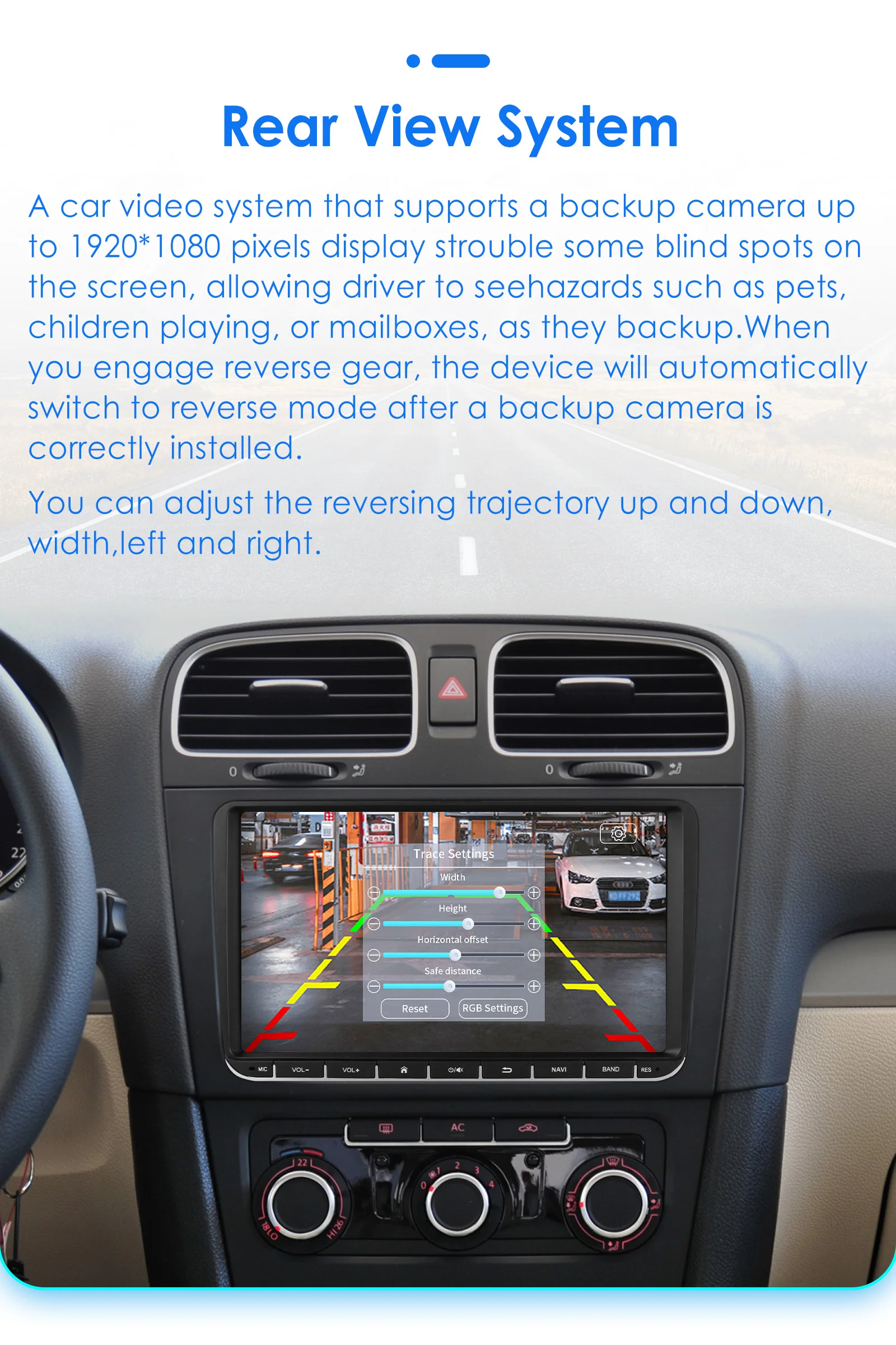 Autoradio Android 14 für VW Volkswagen Golf Polo Skoda Rapid Octavia Passat b6 Tiguan Carplay GPS Auto Multimedia Player Carplay – Detail 34