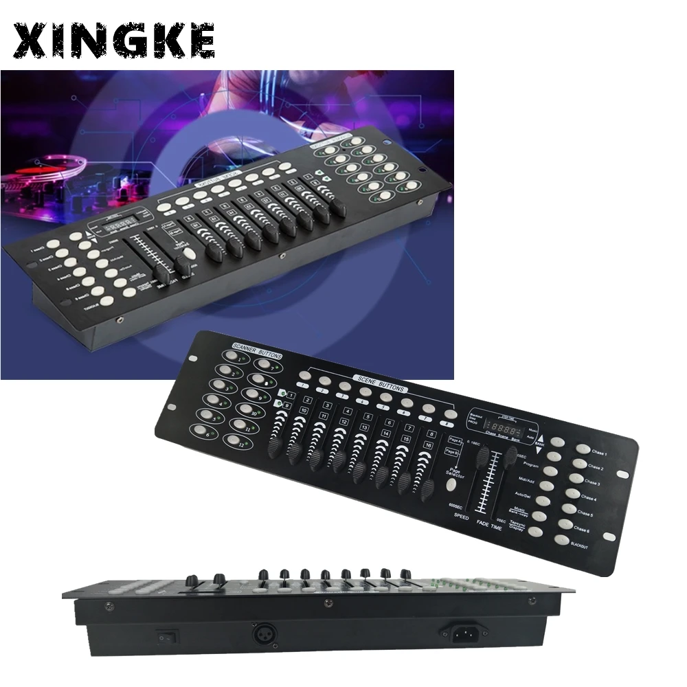 1 шт./лот, низкая цена, профессиональный сценический свет DMX 192, консоли освещения DMX 512, контроллер освещения DJ
