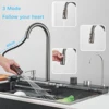 Stainless Steel Kitchen Waterfall Sink Digital Display Large Single Sink Dish Basin Sink Purification water Cup Washer Crane 2