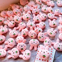 10pcs Children Mini Claw Machine Toys Accessories DIY Prizes Plush Doll Crane Vending Machines Rabbit Bear Star Chicks Clouds 2
