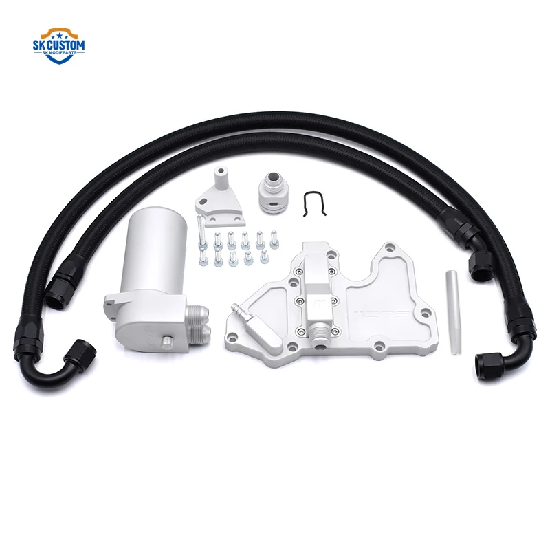 Sk Custom Cnc Alluminio Ea888 Gen 3 Oil Catch Can Per Volkswagen Golf7 Gti Mk6 Audi S3 S4 Oil Catch Can Tank