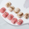 AWStorG 15ml Super Matte Top Coat 2.0 Soak Off Semi-Permanent  Non-stick Powder Nail Polish Base Top Coat Nail Art Decorations 6