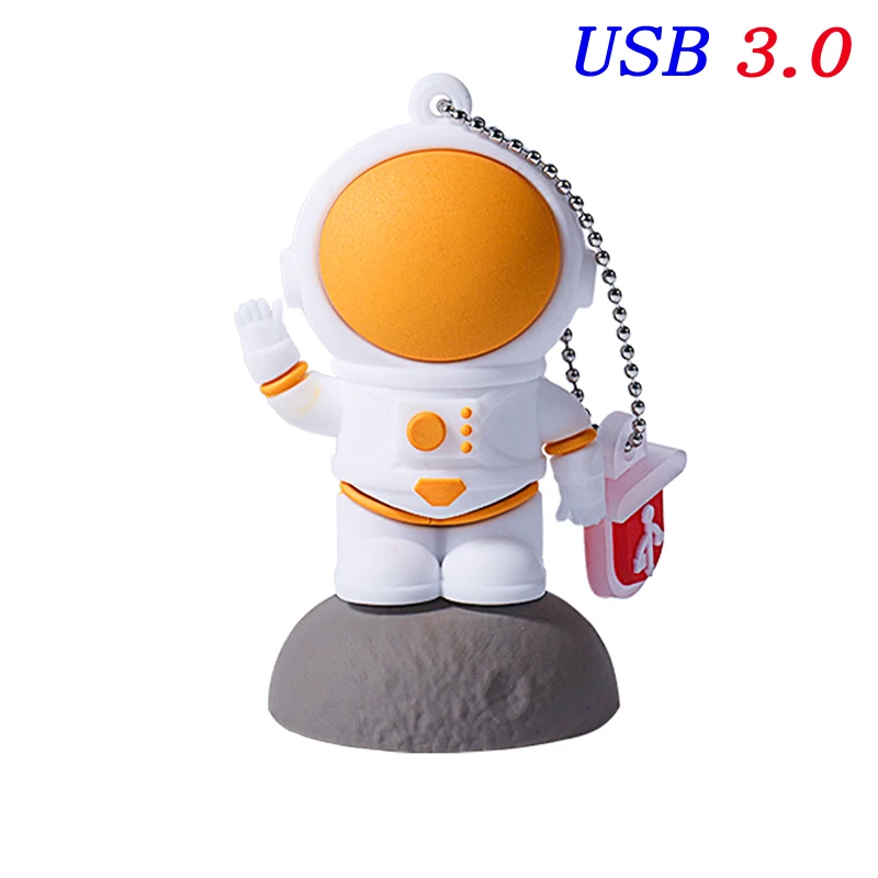 512gb flash drive JASTER USB 3.0 Flash Drive Mini Cool Cartoon Pen Drive Astronaut and Rocket for kids creative gifts Memory stick 32GB 64GB 128GB usb c drive USB Flash Drives