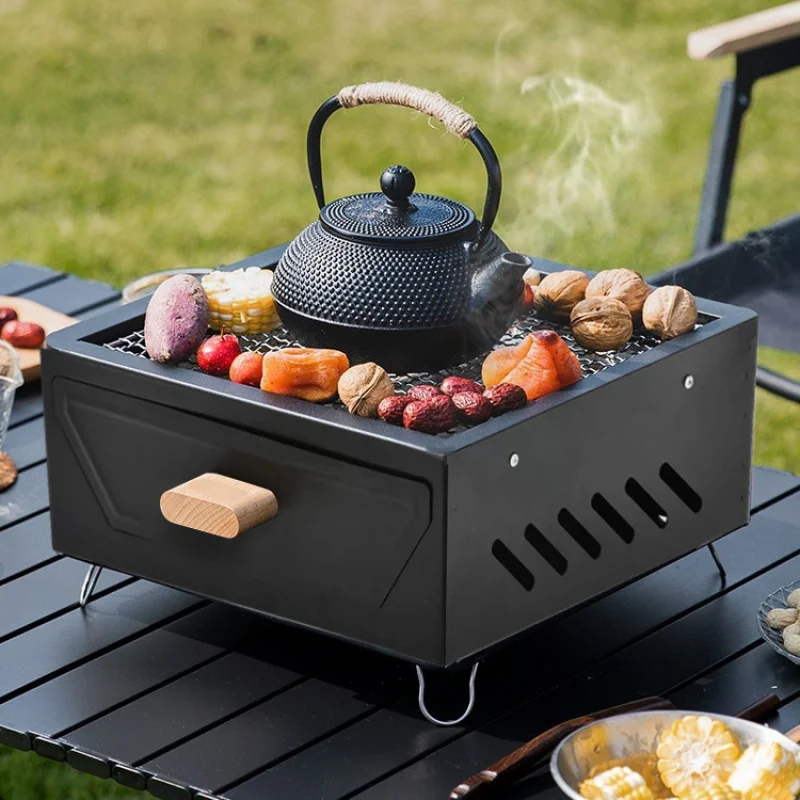 Camping Courtyard BBQ Grill Outdoor Portable Charcoal
