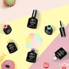 Nail Polish Set Color Nail Gel Polish Kit Semi Permanent Soak Off Gel UV LED Varnishes Base Top Coat DIY Nail Art Gel Polish Kit 5