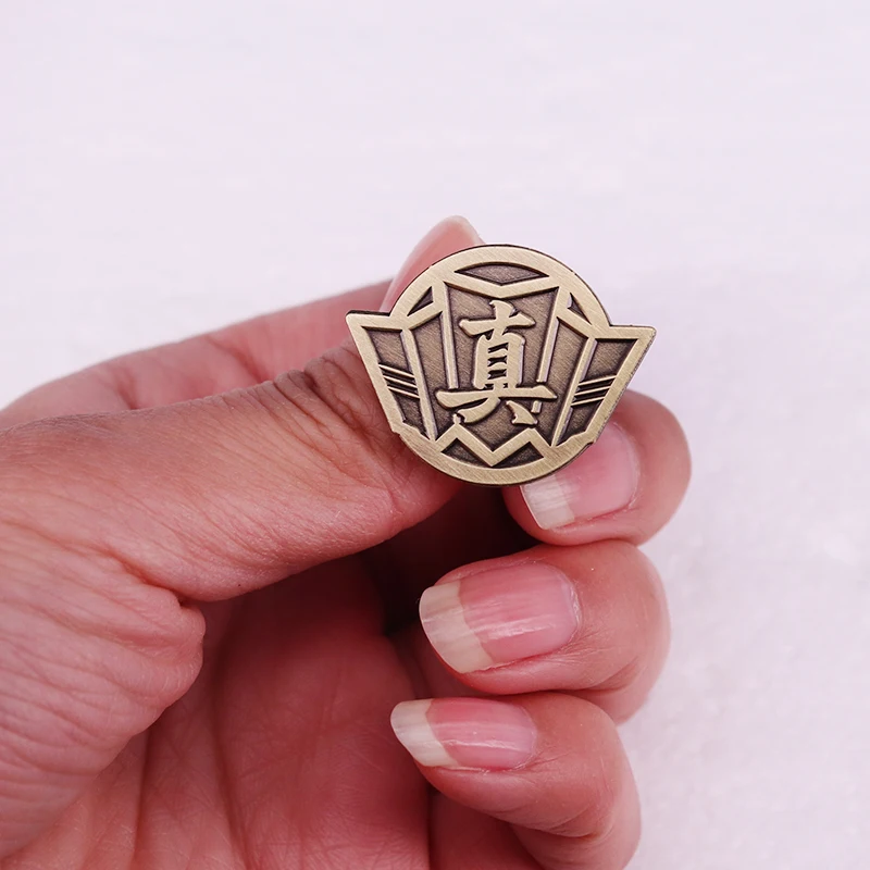 Tojo Clan Majima Family badge vintage brooch Japanese game Yakuza enamel pin jewelry