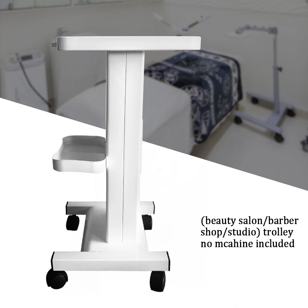 685-37-15cm-white-salon-spa-trolley-stand-for-cavitation-beauty-machine-instrument-rolling-cart-with-storage