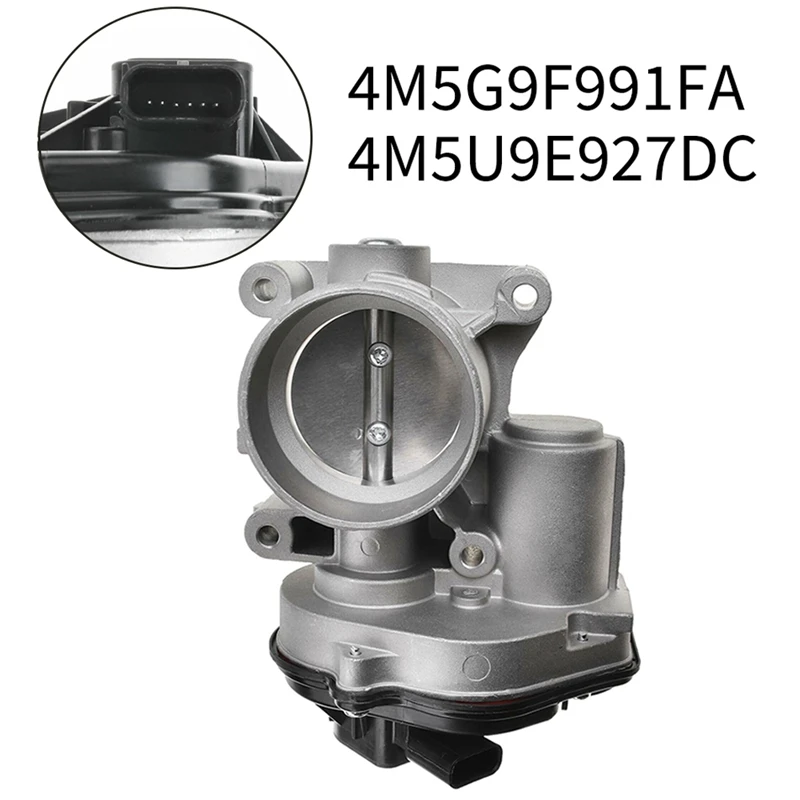 

55Mm Throttle Body Valve 4M5G9F991FA 4M5U9E927DC For Ford Focus 2 Fiesta ST150 MK 6 Mondeo Petrol 1.8 2.0 Engine C-MAX Durable